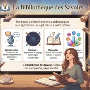 La Bibliothèque des Savoirs : Ateliers en replay